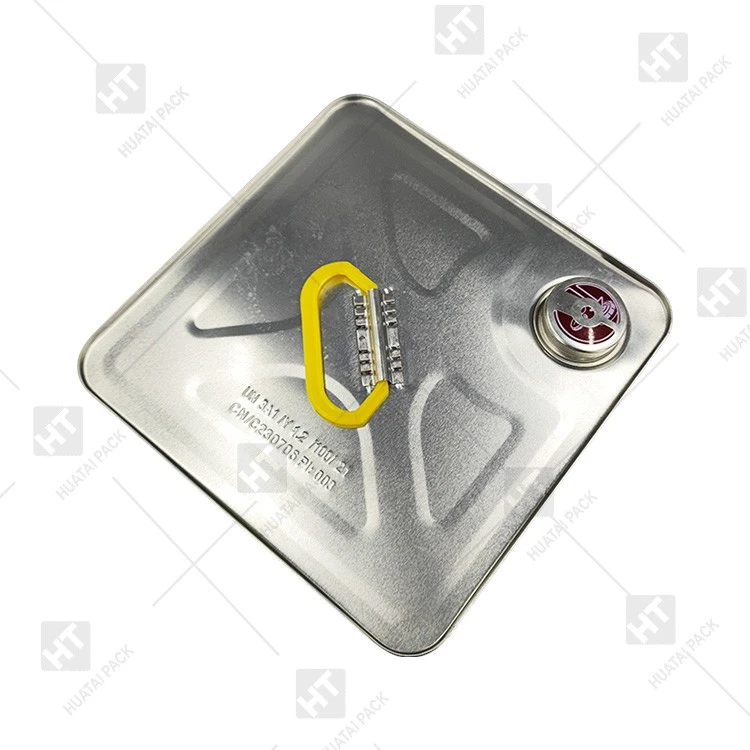 Engine Oil Square Tin Cans